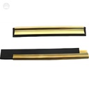 Squeegee channel brass 
